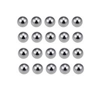 sourcing map 1/4pouces Billes Acier Carbone pour Roue Vélo Moyeu VTT Roulement à Billes Précision Billes 100Pcs