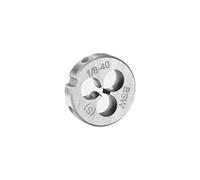 sourcing map 1/8-40 BSW Filière Filetage Droite Main Machine HSS Acier Rapide