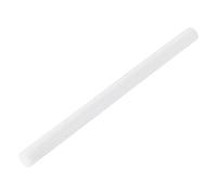 sourcing map 1 barre ronde solide en plastique ABS - 20 mm x 300 mm - Blanc - Pour modélisme, modélisme architectural, bricolage - Table à sable