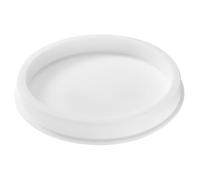 sourcing map 1 bouchon de trou en silicone, étanche rond en caoutchouc, bouchons de tube pour trou de 165 mm pour bouteille de baignoire, blanc