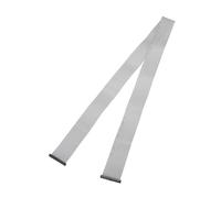 sourcing map 1 câble plat connecteur IDC, 40 broches, pas de 2 mm, longueur de 1 m, double connecteur femelle FC vers FC, câble plat pour électronique industrielle, gris