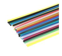 sourcing map 1 lot de 60 tiges de soudure en plastique PP de 25 cm pour pare-chocs de voiture, kayak, réparation quotidienne, pare-chocs de voiture, multicolore