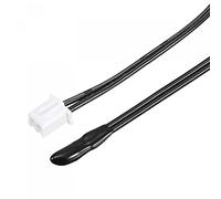 sourcing map 1 Paquet 7.9" 10K NTC Thermistance Sonde, Extrudeuse Filament Sensible Capteur pour 3D Imprimante Chauffage