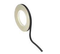 sourcing map 1 rouleau de ruban adhésif Washi à paillettes - 1 cm x 50 m - Pour bricolage, emballage cadeau, scrapbooking, décorations de fête, noir