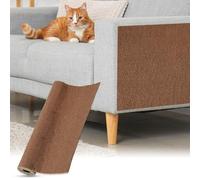 sourcing map 1 rouleau de tapis griffoir autocollant pour chat, 100,1 x 60 cm, protection de canapé contre les griffes de chat pour canapé, mur, porte, tapis anti-rayures, tapis de moquette anti-chats