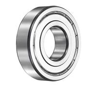 sourcing map 1 roulement à billes 6307ZZ à rainure profonde - 35 x 80 x 21 mm - Double roulement blindé en métal pré-lubrifié et stable pour projets 3D de réparation de machines industrielles