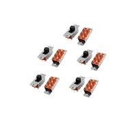 sourcing map 10 PC 250VAC 3A 125V 6A 6 Position 2 Terminal DPDT On/OFF Interrupteur Mini