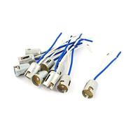 sourcing map 10 Pcs 1156 BA15S S25 parallèle voiture queue frein ampoule LED lumière extension douille