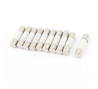 sourcing map 10 Pcs 250V 250mA Coup Rapide Céramique Fusible Tube 5mm x 20mm