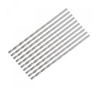sourcing map 10 Pcs 3mm Mini Micro Forets Hélicoïdaux Haute Vitesse Acier Droit Tige Extra Long Perceuse Pointe 120mm pour Aluminium Alliage