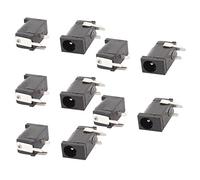 sourcing map 10 Pcs Connecteur de Prise d'alimentation Fiche Jack 3.5mm x 1.3mm DC Charge Port