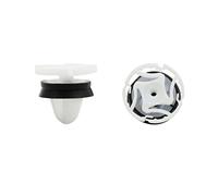 sourcing map 10 Pcs Faux Rivets De Retenue Clips pour Citroen C4 | Pour Peugeot 508, Pour Laguna, Matériau Plastique, Diamètre Trou 11mm, Usage Porte De Voiture Et Garnitures