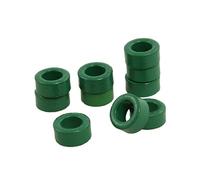 sourcing map 10 Pcs Inducteur Bobines Verde res Ferrite Noyau 10mm x 6mm x 5mm