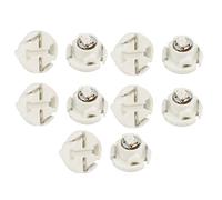 sourcing map 10 Pcs T4.2 3020 SMD 1 LED Ampoule Verte Van Voiture Camion Lampe Tableau de Bord Panneau