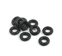 sourcing map 10 pièces Joint torique 7mm x 3mm x 2mm en caoutchouc noir pour voiture 94111 RC 1/10