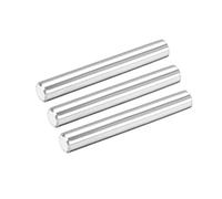 sourcing map 10 x 80mm(Environ 25/64") Goupille 304 INOX Acier Bois Lit Superposé Goupilles étagère Chevilles Support Étagères 3Pcs