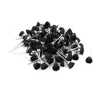 sourcing map 100 pcs 2.3mm 15mm tige forme coupe fil nylon Brosse à polir pour outil rotatif