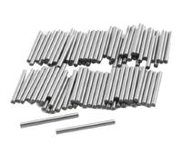 sourcing map 100 Pcs Métal 1.3mm x 15,8mm goupilles fixation Elements