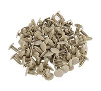 100 pcs Rivet en Plastique Agrafe Fixation Garniture Clip de Panneau Tête de 18mm Dia Kaki