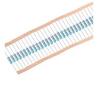 sourcing map 100 pièces 220 Ohm résistance 1/2W 1% à film métallique 5 bandes pour projets et expériences électroniques de bricolage