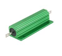 sourcing map 100 Watt 4 Ohm 5% Montage en châssis Résistance bobinée en aluminium