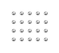 sourcing map 10000Pcs 2mm Carbone Acier Roulement Billes G1000 Précision