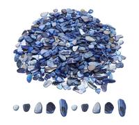 sourcing map 1000g Mosaïque Coquillages Concassés Irréguliers, Fragments de Coquillages Marins Naturels pour La Décoration Intérieure, Les Projets D'Artisanat et Les Projets DIY, Bleu Marine