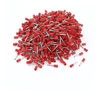 sourcing map 1000pcs 18 AWG 1mm² Embout de Câble Embout de Câblage | Cosse à Sertir électrique Fil Sertissage Borne Connecteur Terminal isolées à virole