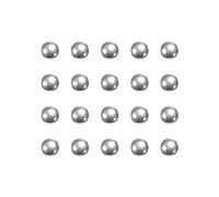 sourcing map 1000Pcs 4.5mm 201 Inoxidable Acier Roulement Billes