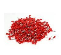 sourcing map 1000pcs Embout de Câble Embout de Câblage Cosse à Sertir électrique Fil Sertissage Borne Connecteur TerminalTube Style Virole Isolé pour fil 20AWG