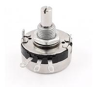 sourcing map 100K ohm 3seul tour carbone terminal Potentiomètre variable linéaire WH118-2w
