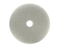 sourcing map 100mm grain 400 4" revêtement Diamant Plat tour roue Disque Disque ponçage meulage