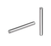 sourcing map 100Pcs 1.5mm x 12mm Goupille 304 INOX Acier Chevilles Support Étagères Argenté