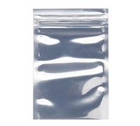 sourcing map 100Pcs 3.2"x4.7" 80x120mm Fermeture éclair antistatiques Blindage f Elec Périphérique HDD