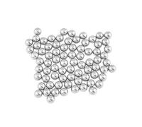 sourcing map- 100pcs cyclette roue support acier balons remplacement, 5mm Dia