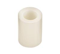 sourcing map 100pcs cylindre rond ABS Rondelles entretoises 7mmx4mmx10mm Blanc