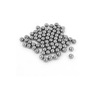 sourcing map- 100pcs Location Partie Roulement Acier Boule, 6mm Dia Argent