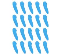 sourcing map 100Pcs Protège-Lames de Couteau en Plastique, Couverture de Protection pour La Pointe de La Lame, pour La Cuisine, Bleu