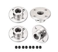 sourcing map 10mm Interne Diamètre H13*D16 Coupleur Axe Bride Rigide Accouplement Arbre Guide Moteur Couplage Connecteur pour Bricolage Pièces 4Pcs