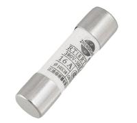 sourcing map 10mm x 38mm 380V 16A Céramique Tube Fusible Liens 5Pcs
