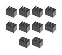 sourcing map 10pc TL-4100-C-5V DC 5V Bobine DPST 6 broche PCB relais puissance électromagnétique