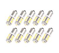 sourcing map 10pcs 1.032W BA9S Cool blanc 95050-SMD ampoule ampoule lampe interne