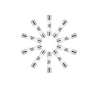 sourcing map- 10Pcs 16A 500V Coup Rapide Céramique Fusibles à Cartouche 6mm x 30mm