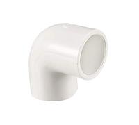 sourcing map 10pcs 20mm Slip Coude PVC Tuyau Raccord Connecteur 90 Degrés