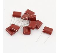 sourcing map 10pcs 224J 630V 0.22uF Composants électroniques condensateurs à film polyester métallisé