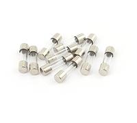 sourcing map 10Pcs 250V 3.15A Rapide Fusion Verre Fusibles Tubes 5mm x 20mm