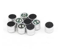 sourcing map 10pcs 5mm x 6mm Mini-Micro Surface Mounted Devices condensateur Électret Microphone Pickup