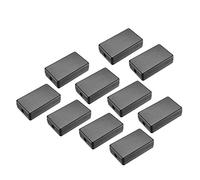 sourcing map 10Pcs 60 x 36 x 17mm plastique boîte électronique DIY Boîtier Cas