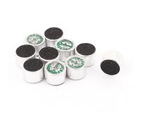 sourcing map 10pcs 9mm x 7mm Mini-Micro Surface Mounted Devices condensateur Électret Microphone Pickup