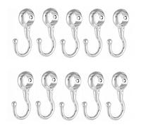 sourcing map 10pcs armoire salle bains Tube Ø 16 mm Sac vêtements Patères cintres